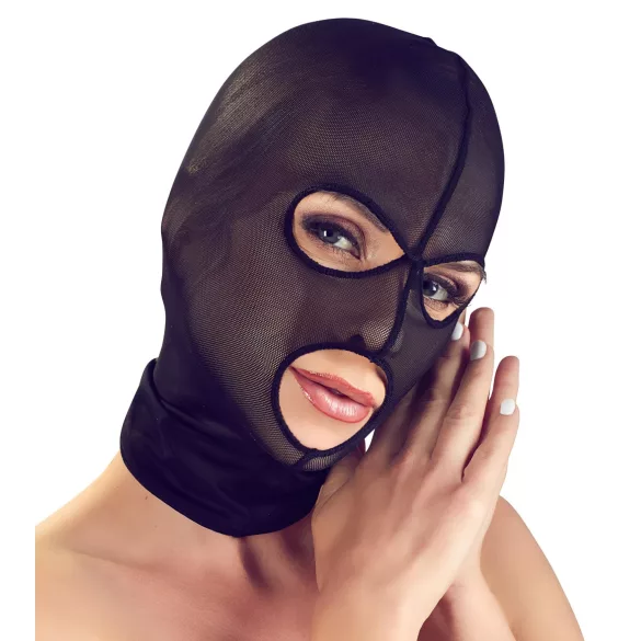 Bad Kitty - máscara oral com rede - preto