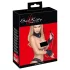 Bad Kitty - conjunto de amarras com folhos (4 peças) - preto