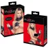 Bad Kitty - conjunto de amarras com folhos (4 peças) - preto