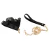 Bad Kitty - conjunto de amarras com folhos (4 peças) - preto