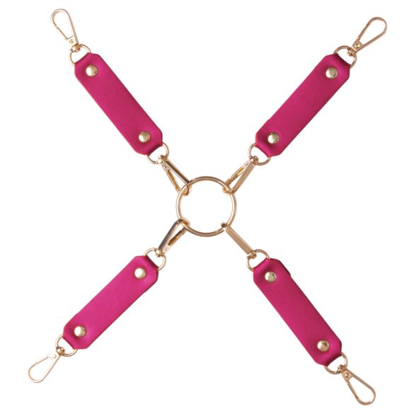 Bad Kitty - kit bondage 7 peças - vermelho