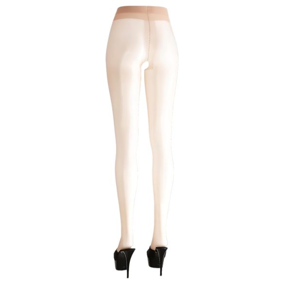 Cottelli - Meia-calça sedosa sexy (natural) - M