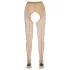 Cottelli - meia-calça sensual listrada - cor natural - 2