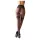 Cottelli - meia-calça aberta feminina - padrão exclusivo - preta - 4