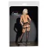 Cottelli - meia-calça sensual aberta - preto - 5