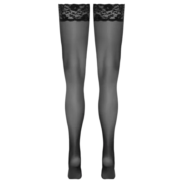 Cottelli - meias 7/8 com renda (preto)