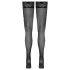 Cottelli - meias 7/8 com renda (preto) - 4