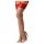 Obsessive Cupide Desir - meia 7/8 renda - vermelho
