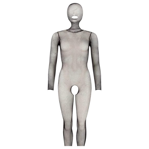 Mandy Mystery - Macacão arrastão corpo inteiro - preto (S-L)