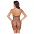 Cottelli - body aberto em rede - preto - S-L