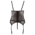 Cottelli - Top feminino com renda e fitas - preto