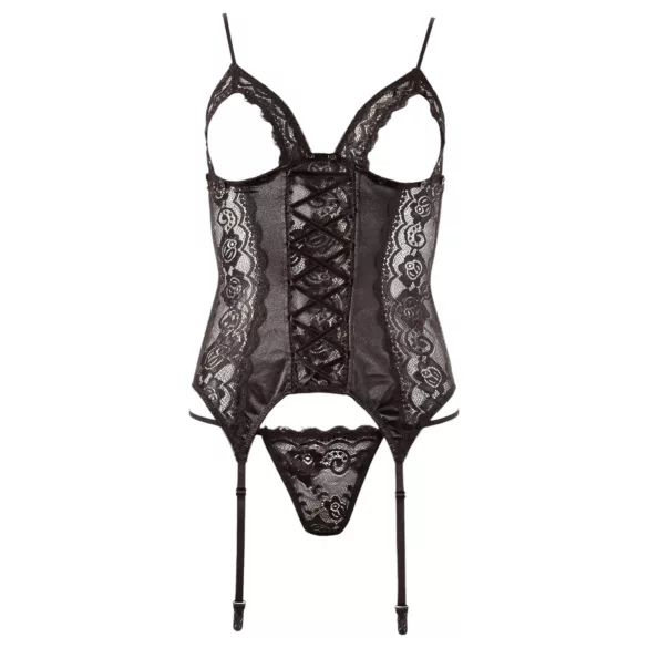 Cottelli - top com ligas ajustáveis (preto)