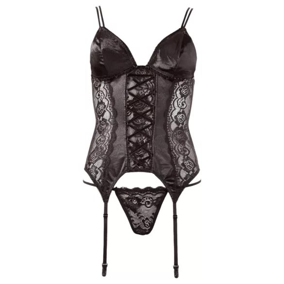 Cottelli - top com ligas ajustáveis (preto)