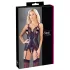 Cottelli - conjunto de lingerie aberto em renda - preto - M