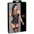 Cottelli Bondage - top com alças, algemas e tanga (preto)