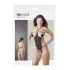NO:XQSE - Body sexy aberto com strass - preto (S-L)