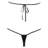 NO:XQSE - Body sexy aberto com strass - preto (S-L)