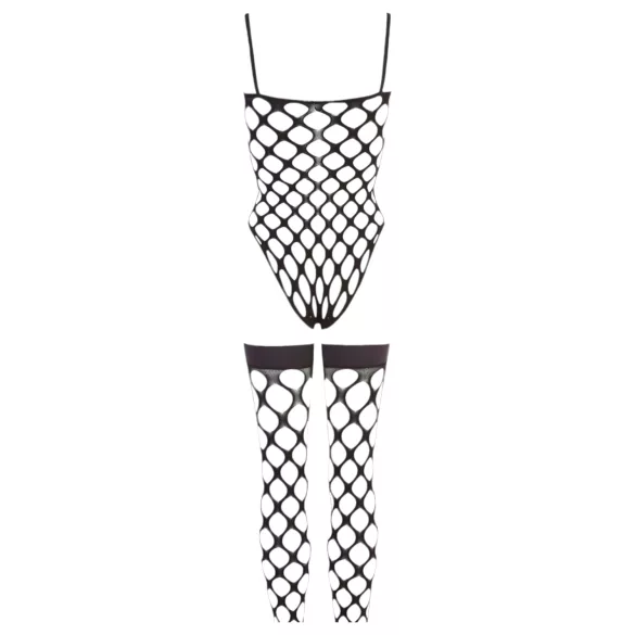 NO:XQSE - conjunto sexy rede - preto (S-L)