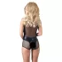 Cottelli - body rede brilhante - preto
