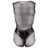 Cottelli - body rede brilhante - preto