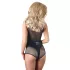 Cottelli - body rede brilhante - preto - M