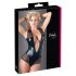 Cottelli - body rede brilhante - preto - XL