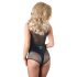 Cottelli - body rede brilhante - preto - XL