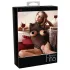 Abierta Fina - body sensual feminino - renda preta