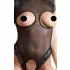 Abierta Fina - body sensual feminino - renda preta