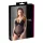 Cottelli - Body feminino ajustável - toque aveludado - preto
