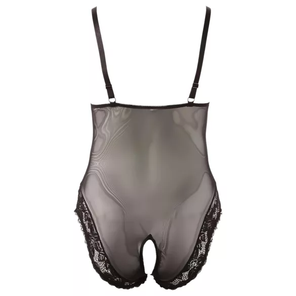 Cottelli Plus Size - body rendado plus size - preto