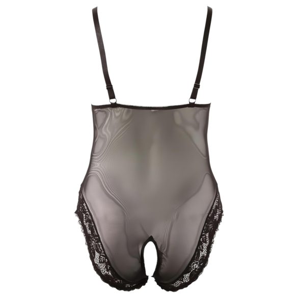 Cottelli Plus Size - body rendado plus size - preto - XXXXL