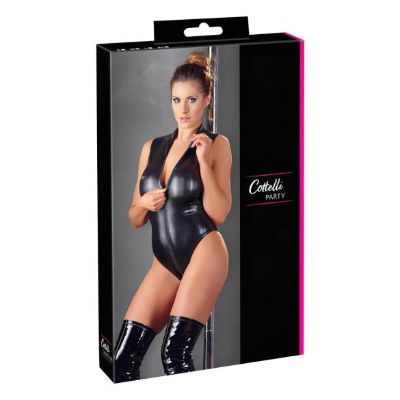 Cottelli - body feminino sexy - preto - XL