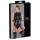 Cottelli Bondage - body sem mangas brilhante e algema para braço - preto - M
