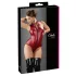 Cottelli Party - body sem mangas zíper brilhante - vermelho - XL