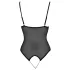 Cottelli - body aberto renda e pérolas - preto - L