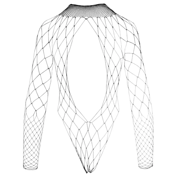 NO:XQSE - body arrastão manga longa - preto (S-L)