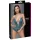 Cottelli - body aberto rendado com cordões (verde)