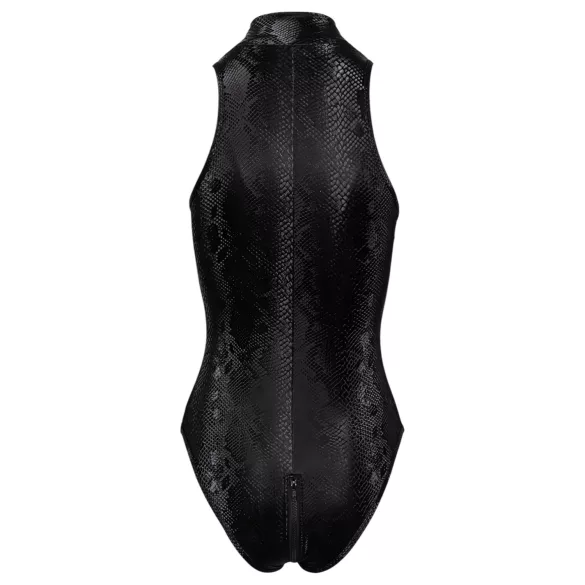 Cottelli Party - body feminino - estampa cobra - preto - L