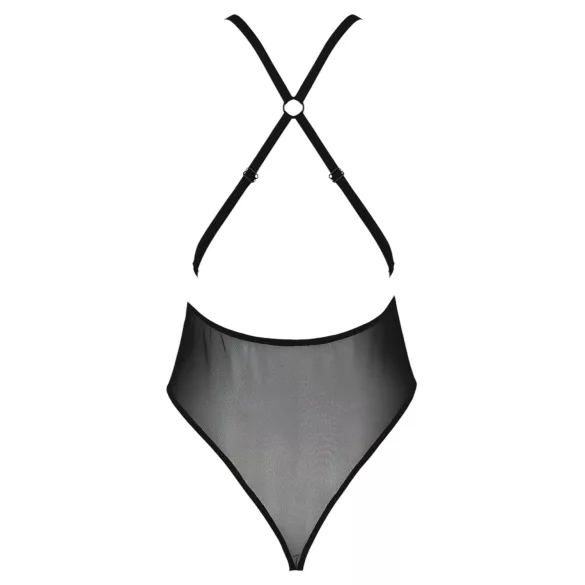 Passion Eco Zinnia - body rendado (preto) - L/XL