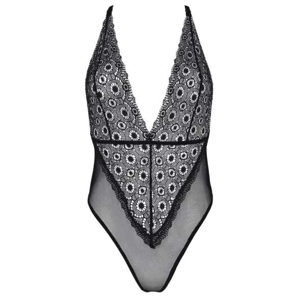 Passion Eco Zinnia - body rendado (preto) - L/XL
