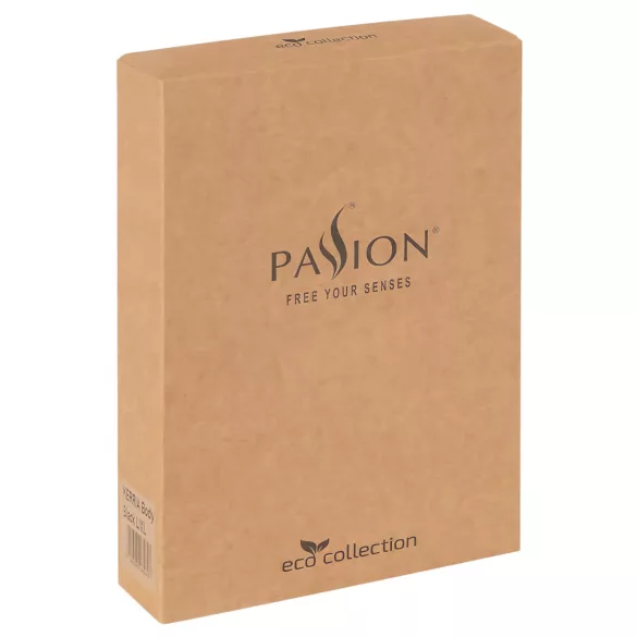 Passion Eco Zinnia - body rendado (preto) - L/XL