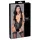 Cottelli Bondage - body rendado com choker - preto - M