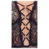 Cottelli Curves Plus Size - body lingerie transparente rendado - preto - 90D/XL