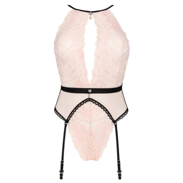 Obsessive - body com ligas - renda rosa