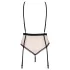 Obsessive - body com ligas - renda rosa - L/XL