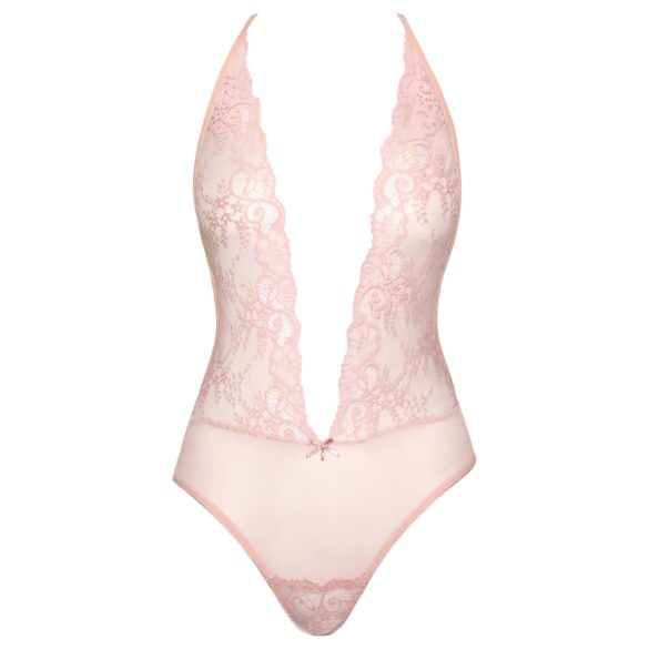 Kissable - body de renda - rosa - L/XL