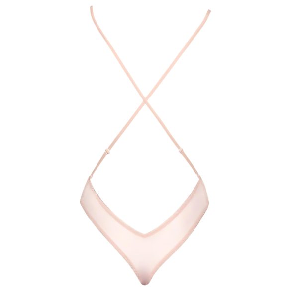 Kissable - body de renda - rosa - L/XL