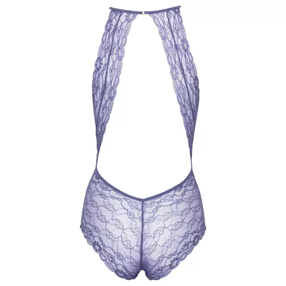 Kissable - body rendado com gola - lilás - L/XL