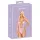 Kissable - body renda bordado floral - rosa - L/XL